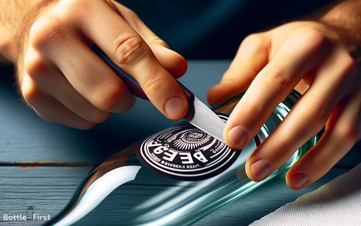 How to Remove Logo from Glass Bottle