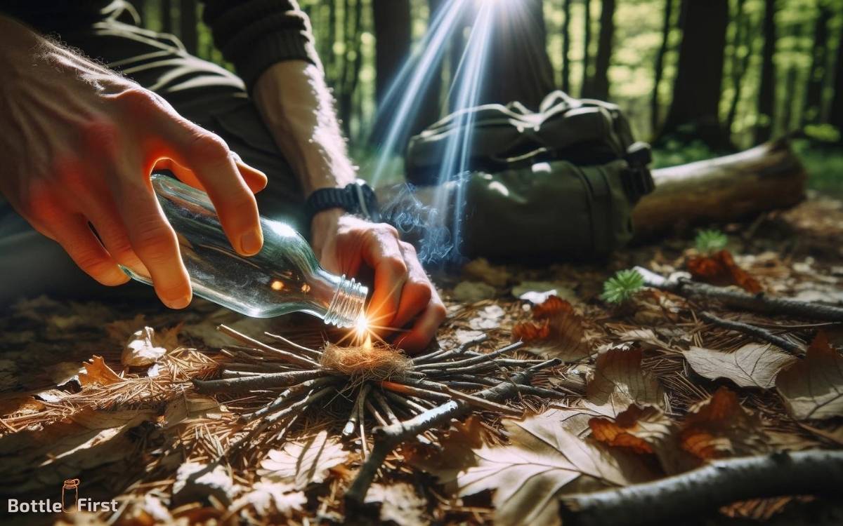 How to Start a Fire with a Glass Bottle