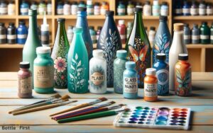 what type of paint for glass bottles