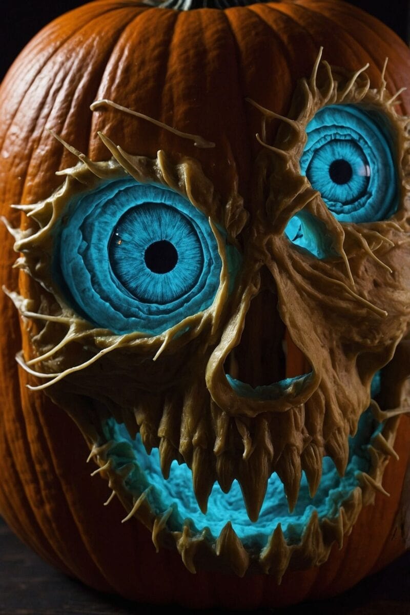 Eerie Eyeball Carving ()