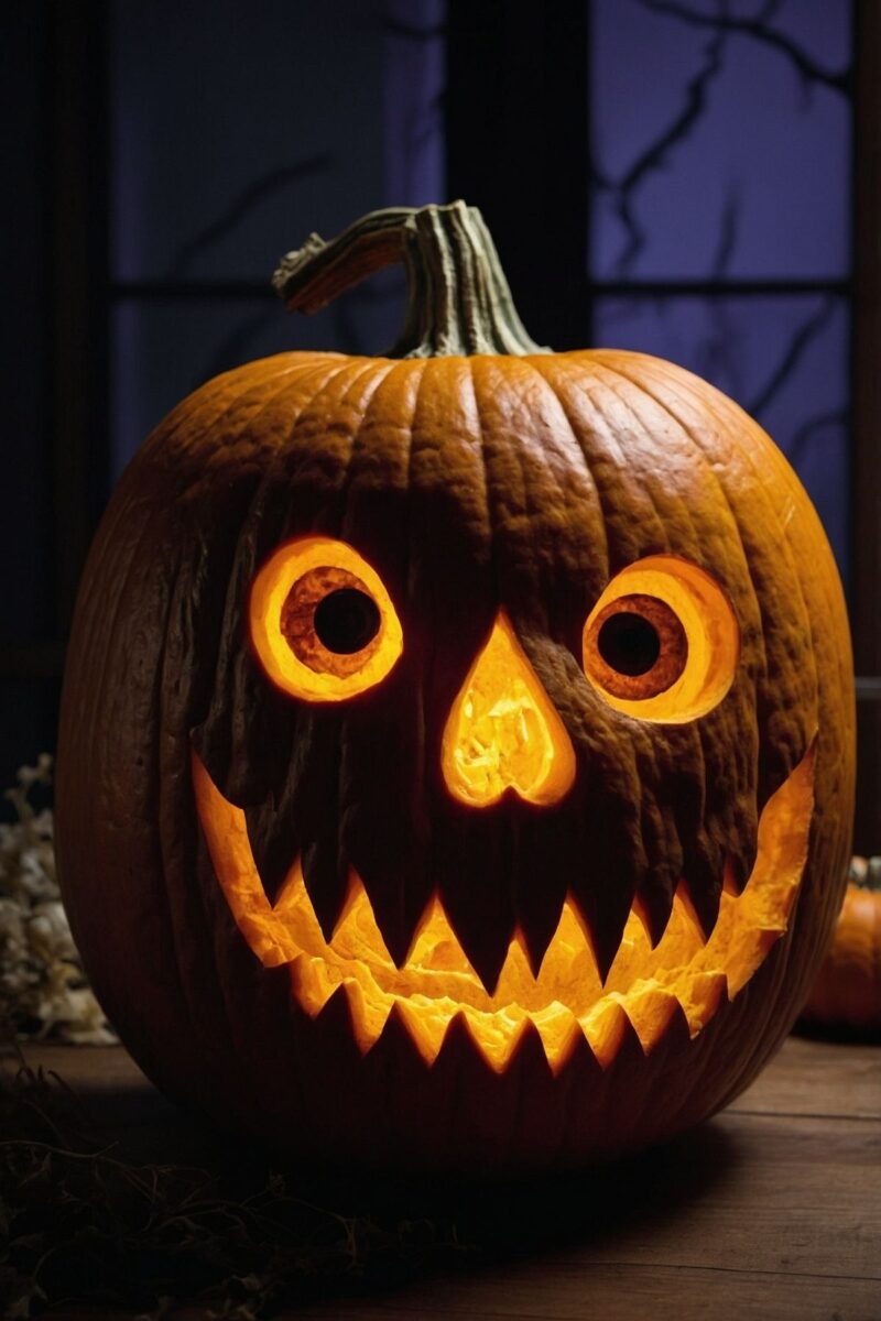 Eerie Eyeball Carving ()