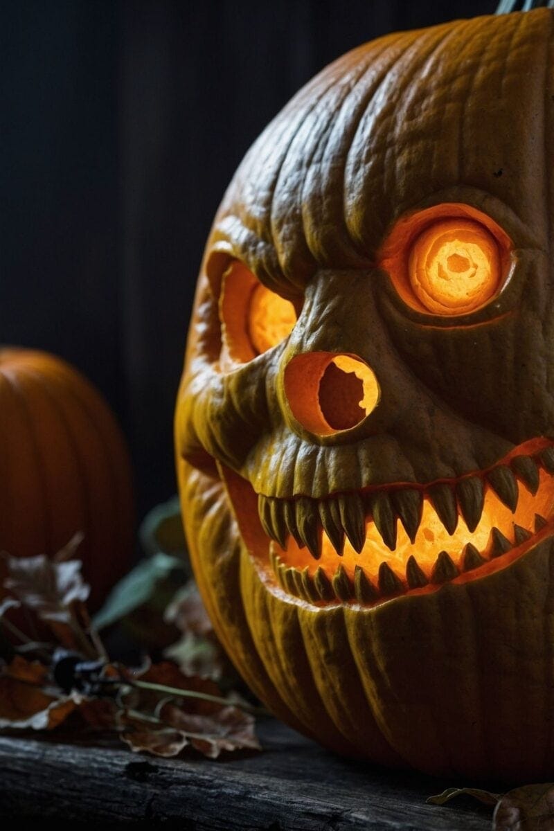 Eerie Eyeball Carving ()