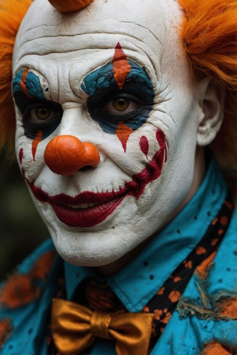 Creepy Clown Face ()