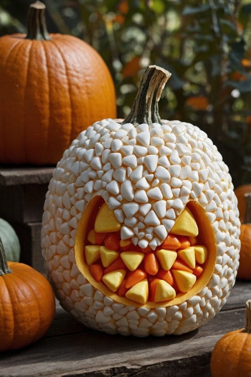 Sweet Candy Corn Face ()