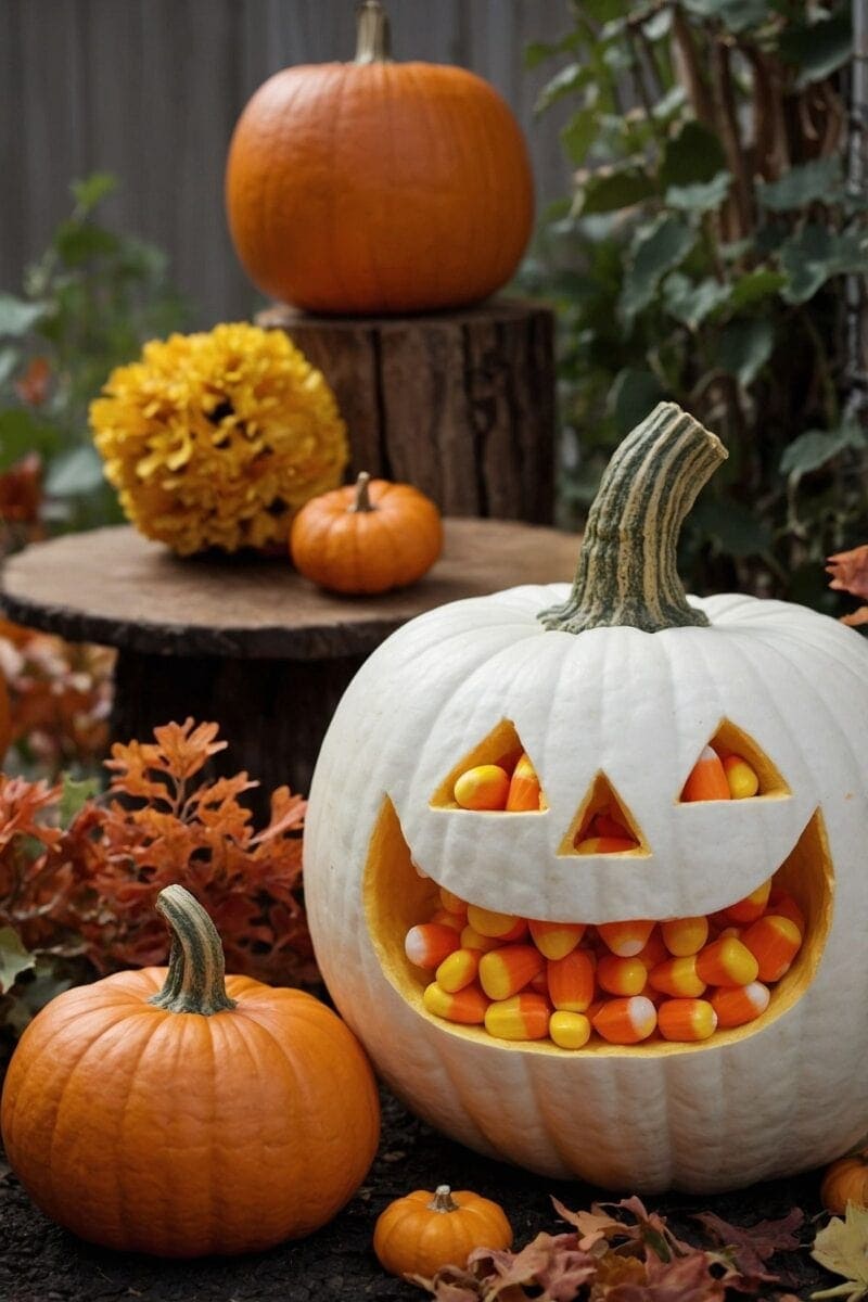 Sweet Candy Corn Face ()