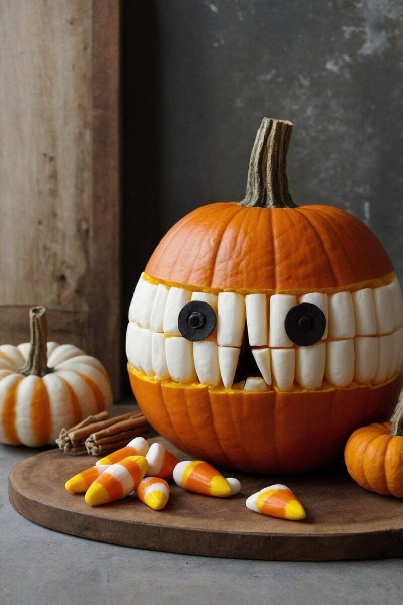 Sweet Candy Corn Face ()