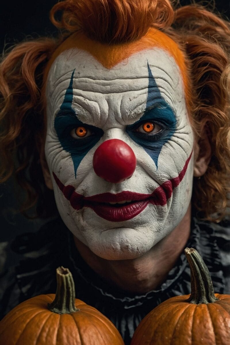 Creepy Clown Face ()