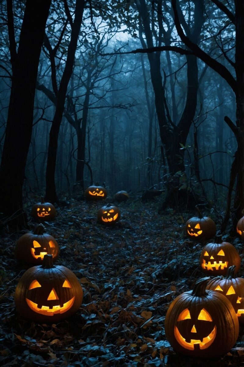 Haunted Forest Scene ()