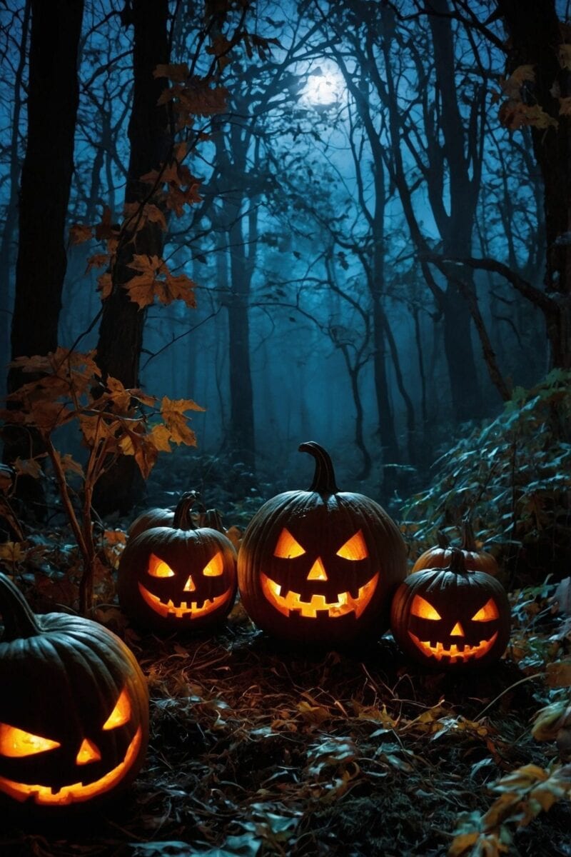 Haunted Forest Scene ()