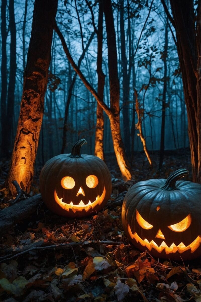 Haunted Forest Scene ()