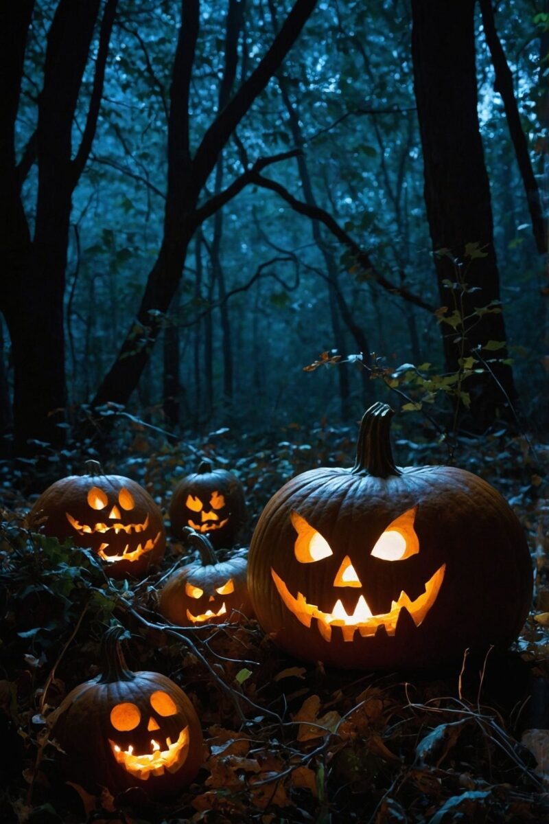 Haunted Forest Scene ()