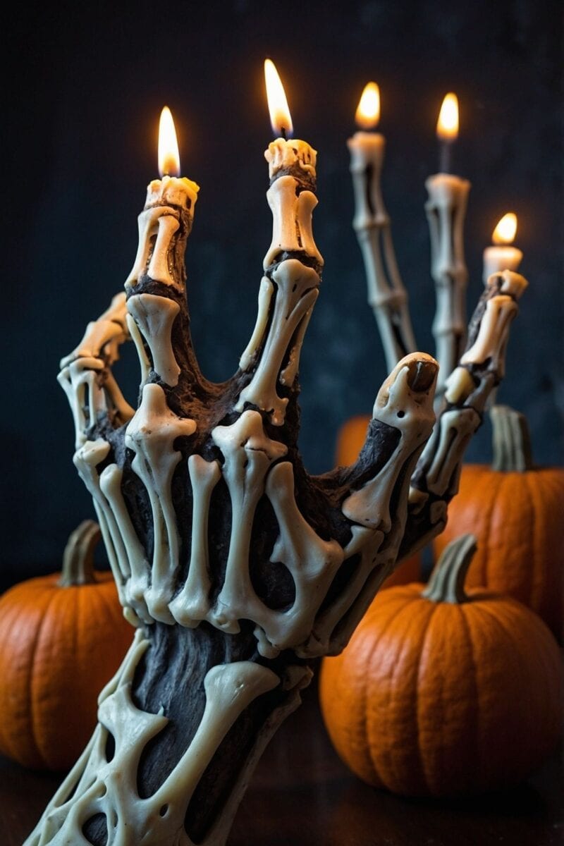 Skeleton Hands Reach ()