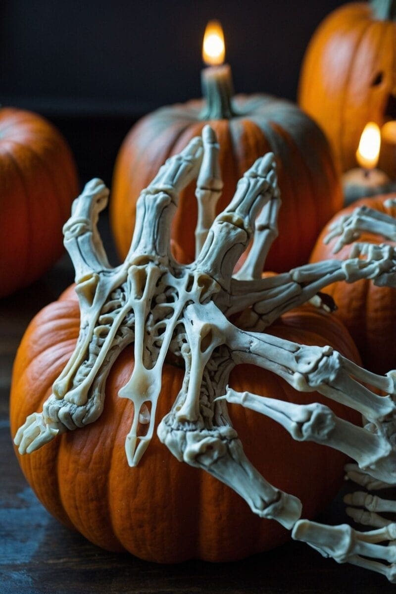 Skeleton Hands Reach ()