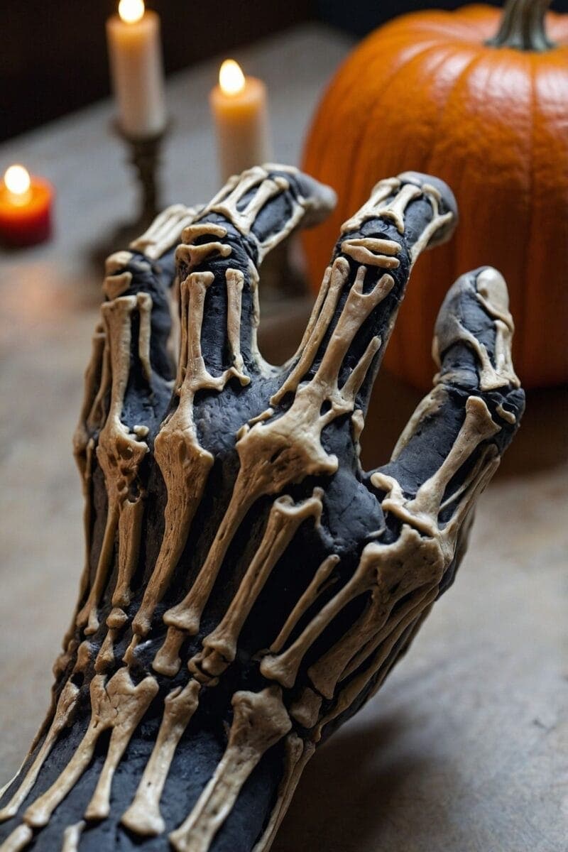 Skeleton Hands Reach ()