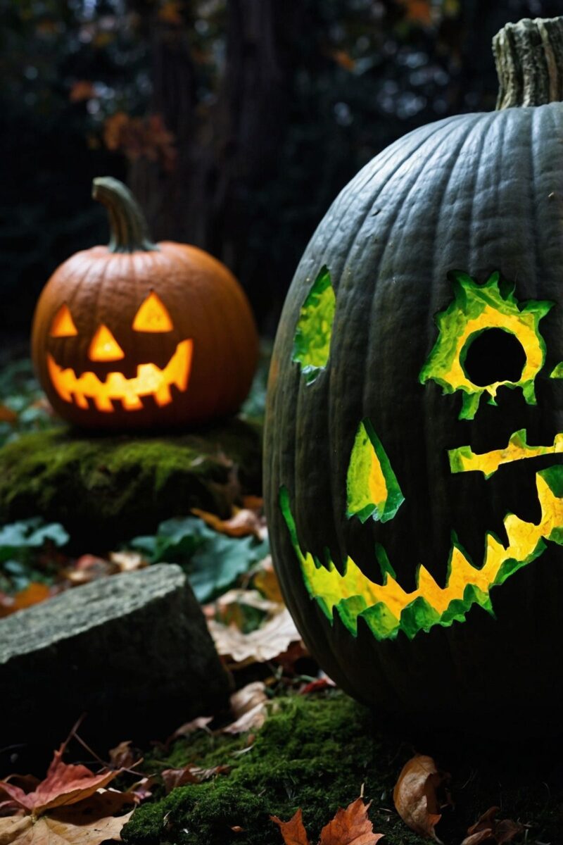 Spooky Graveyard Tableau ()