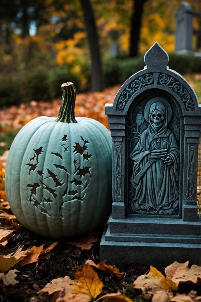 Spooky Graveyard Tableau ()