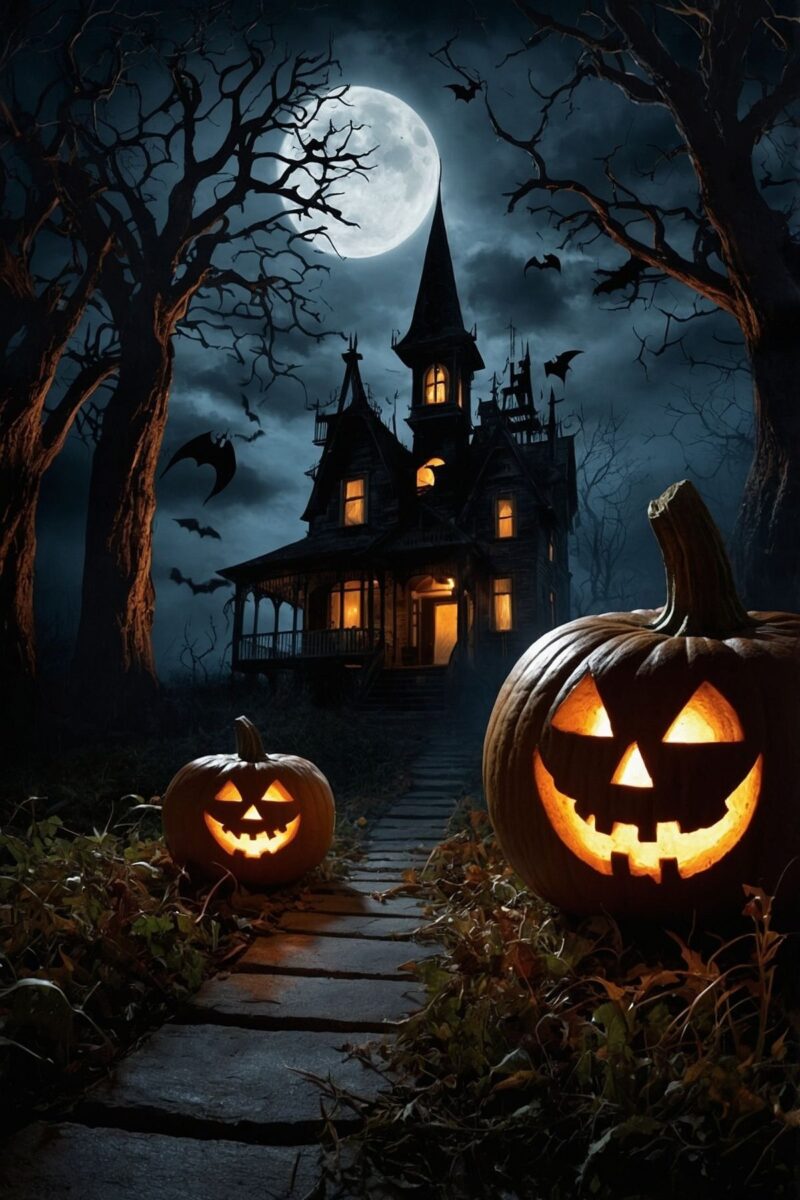 Haunted House Scene ()