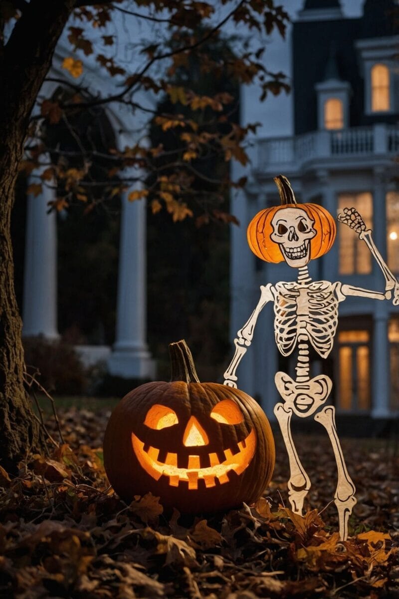 Grinning Skeleton ()
