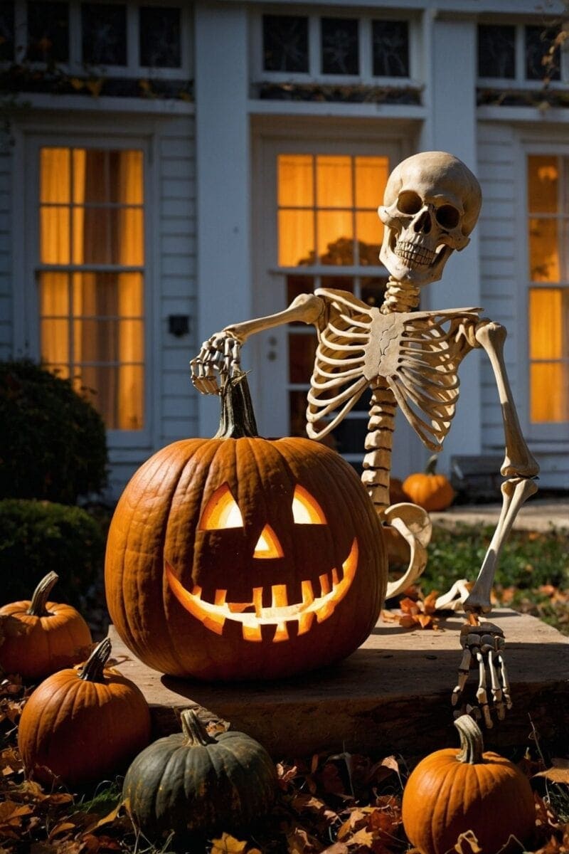 Grinning Skeleton ()