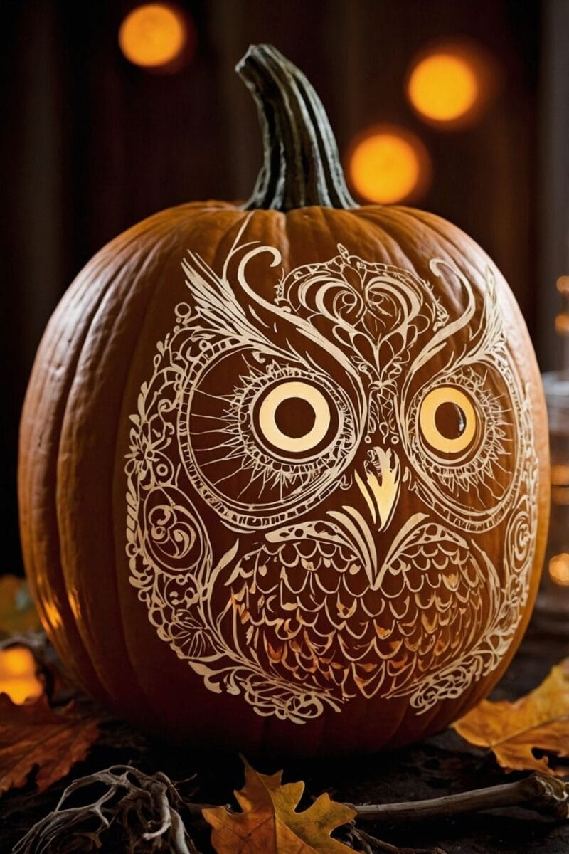Owl on a Branch ()