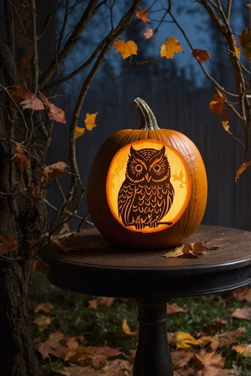 Owl on a Branch ()