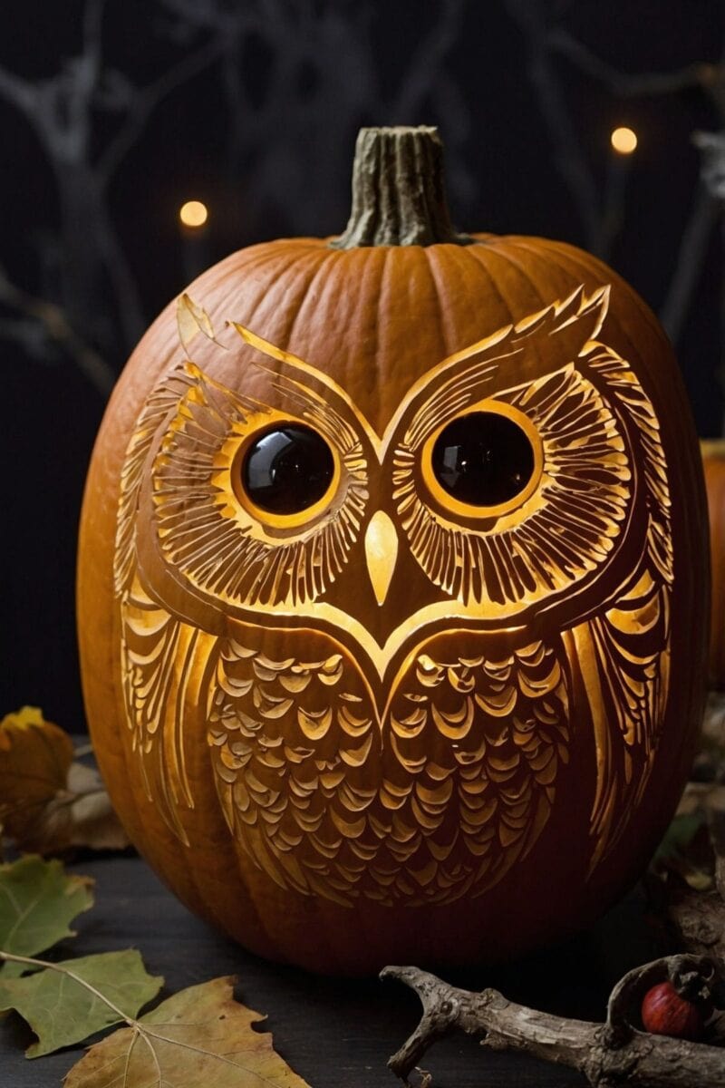 Owl on a Branch ()