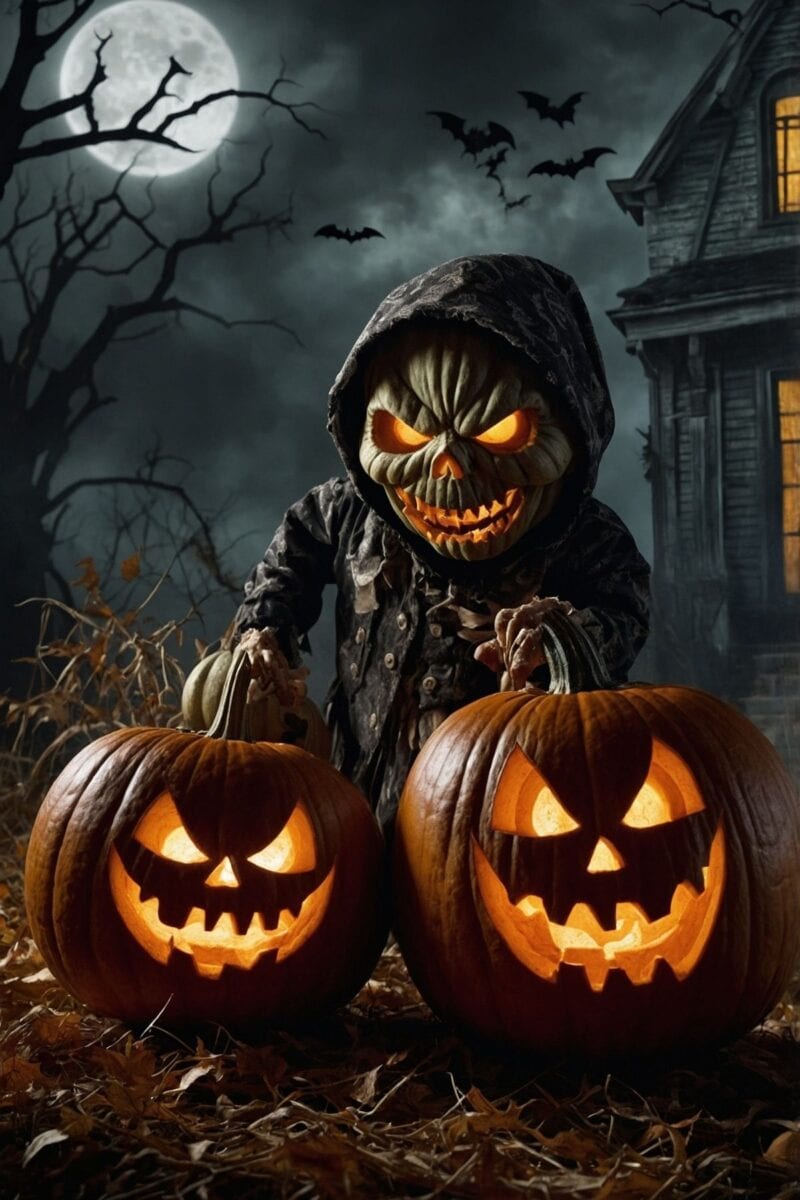 Grinning Ghoul Face ()