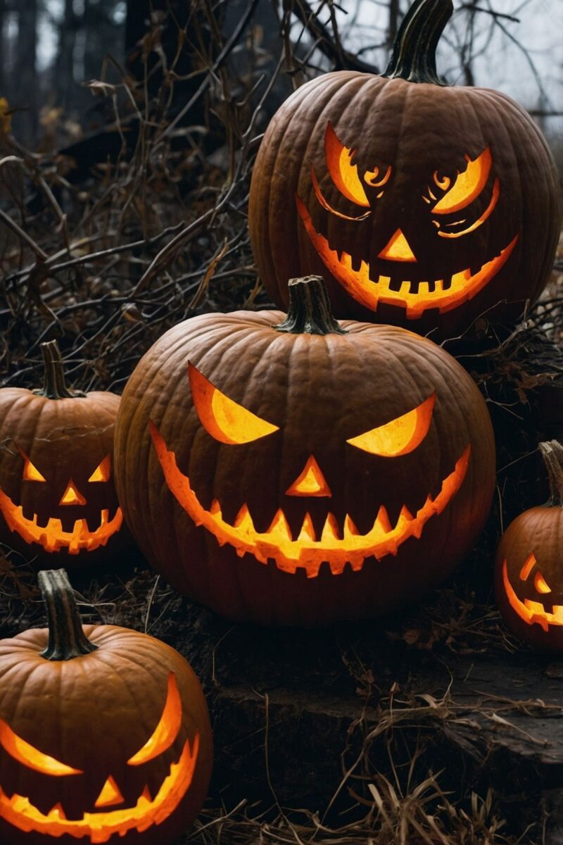 Grinning Ghoul Face ()