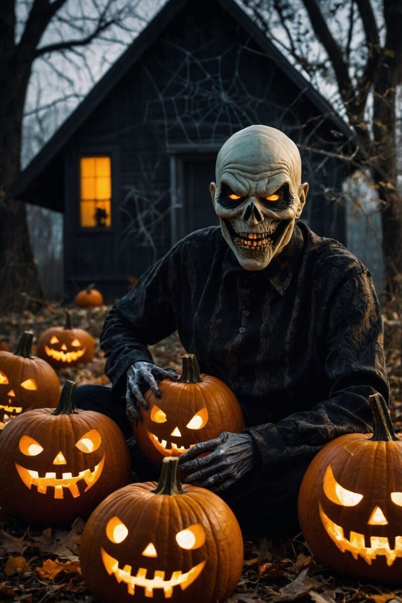 Grinning Ghoul Face ()