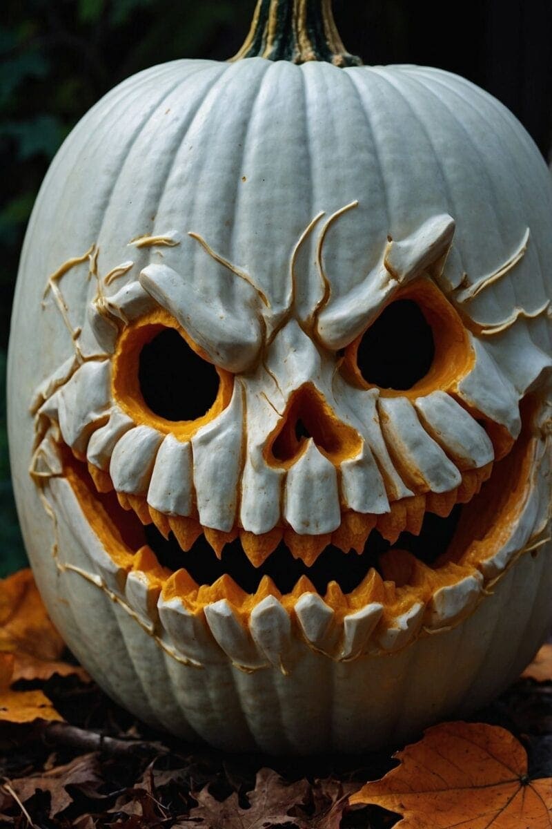 Grinning Ghoul Face ()