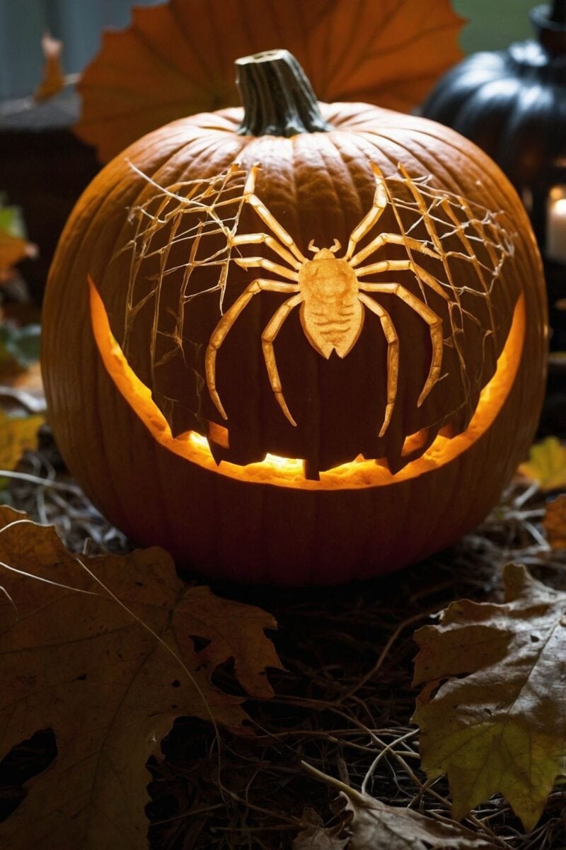 Spooky Spider Web ()