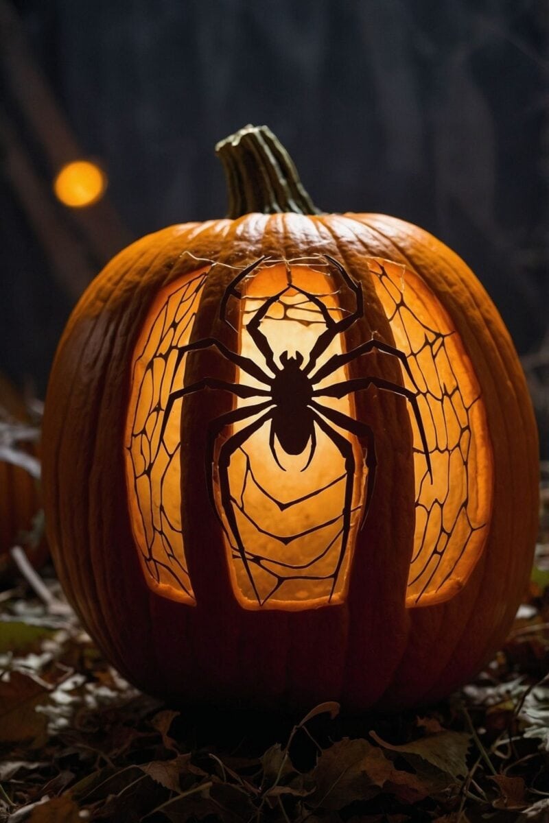 Spooky Spider Web ()