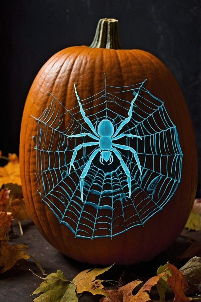 Spooky Spider Web ()