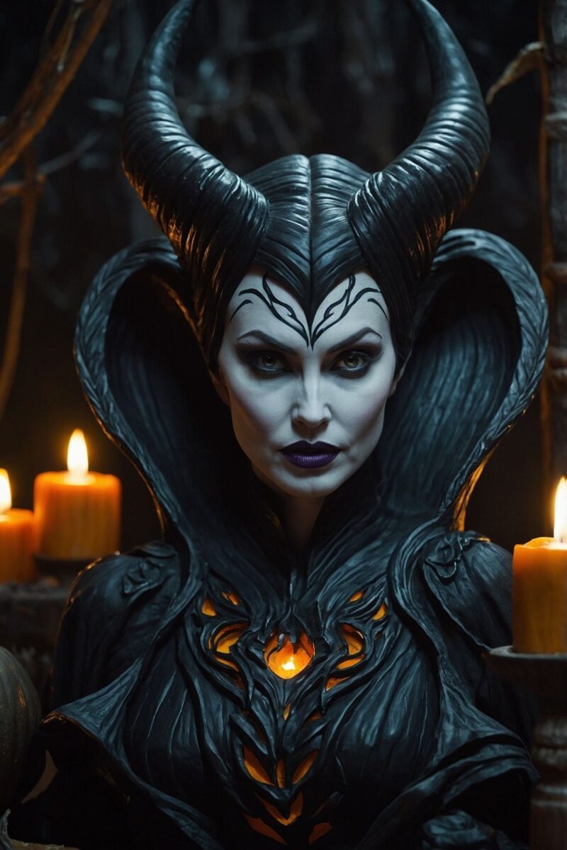 Maleficent's Menacing Look ()
