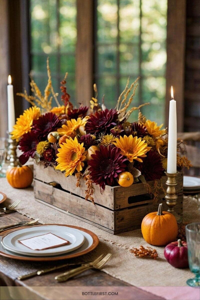 thanksgiving ideas decorating fall table - 1