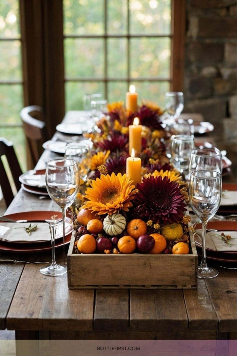 thanksgiving ideas decorating fall table - 2