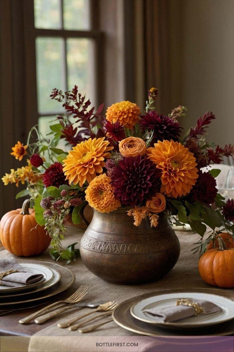 thanksgiving ideas decorating fall table - 19