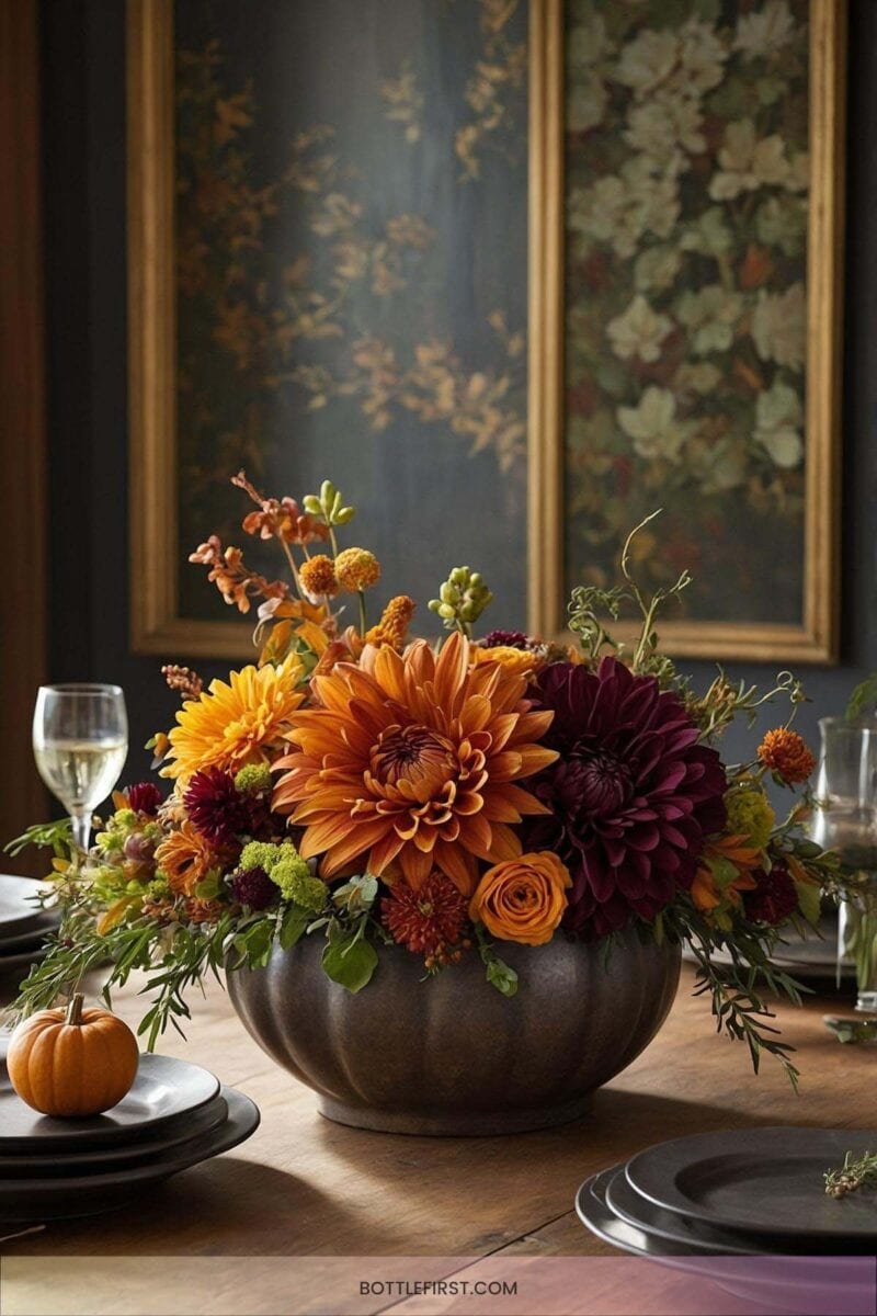 thanksgiving ideas decorating fall table - 20