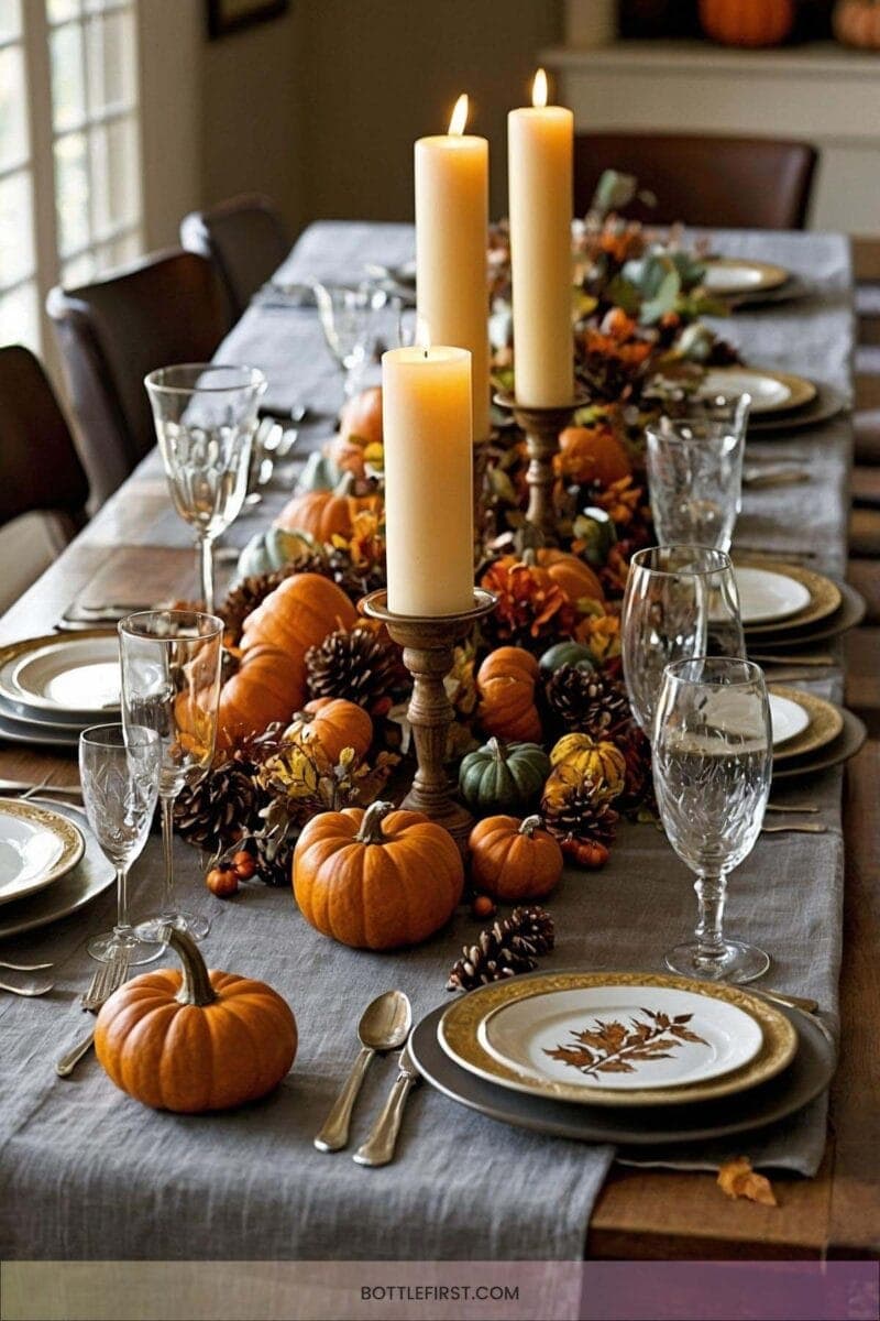 thanksgiving ideas decorating fall table - 21