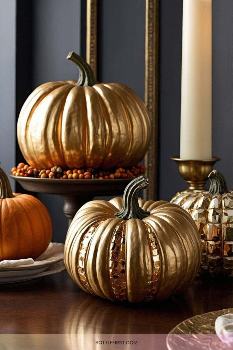 13. Painted Pumpkin Decor 2