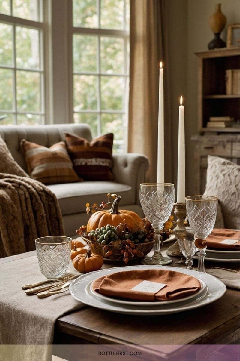 thanksgiving ideas decorating fall table - 27
