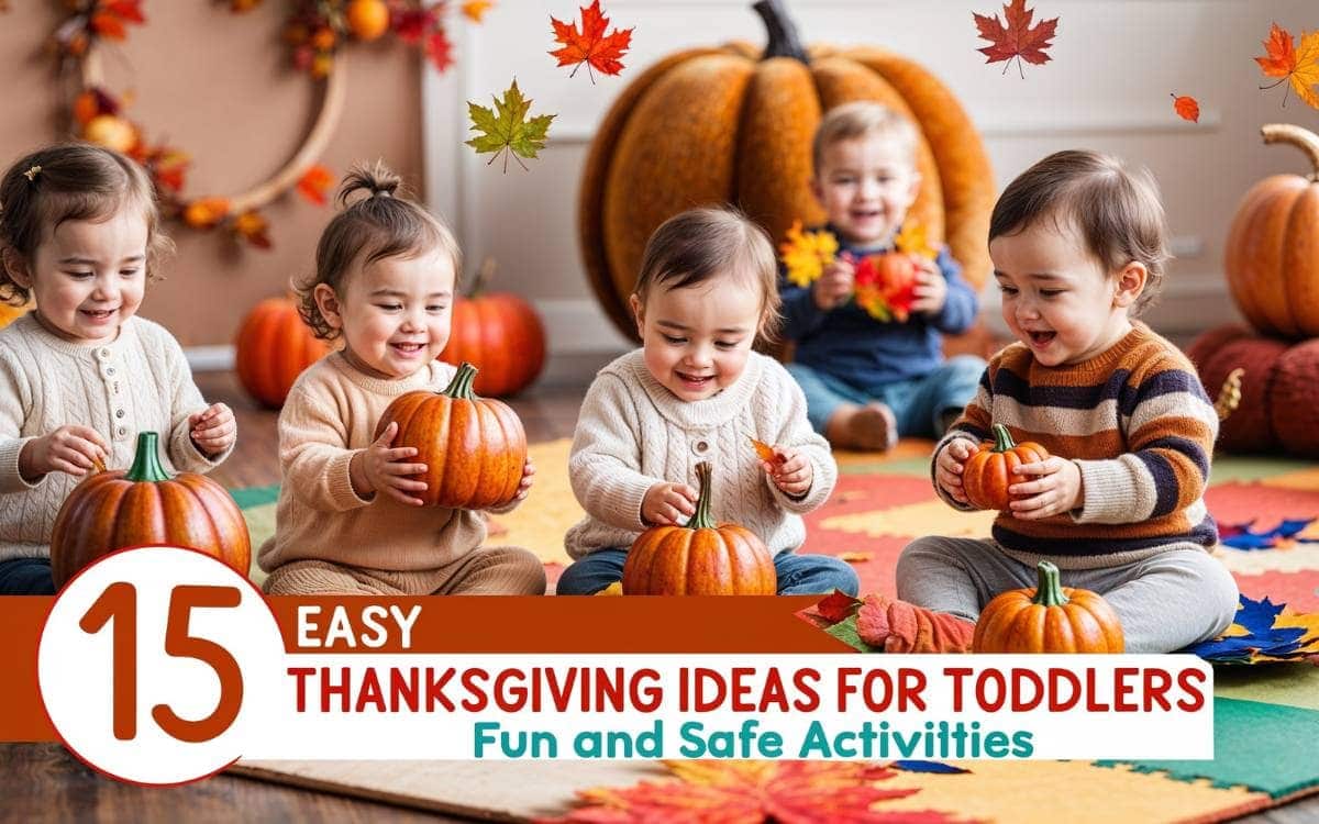 15 Easy Thanksgiving Ideas for Toddlers Fun and Safe Activities