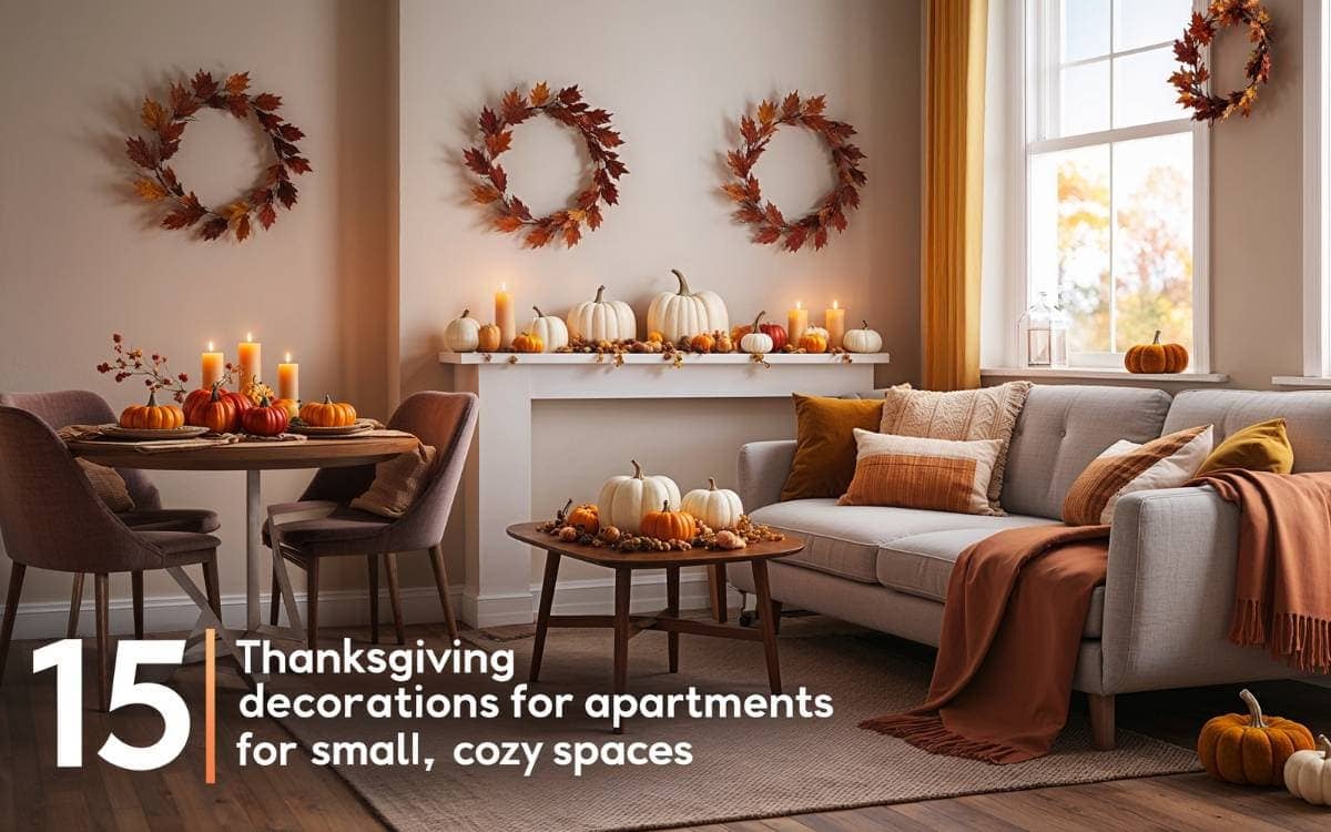 Thanksgiving Decorations for Apartments for Small Cozy Spaces