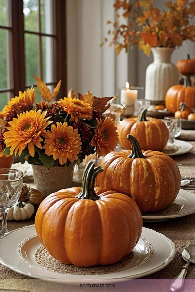 thanksgiving ideas decorating fall table - 32