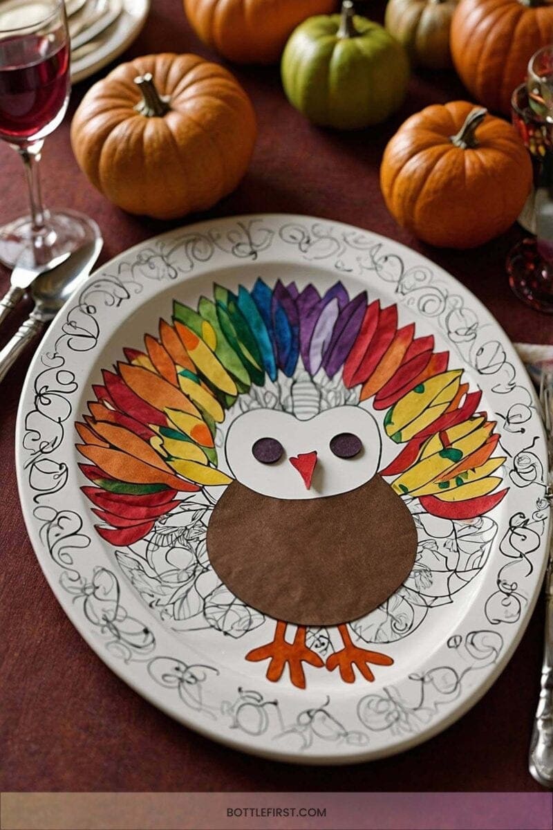 17. Thanksgiving Placemat Coloring 2