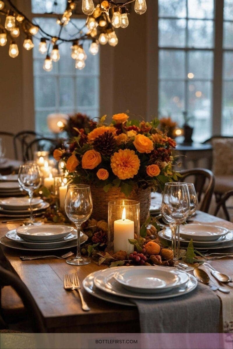 thanksgiving ideas decorating fall table - 33