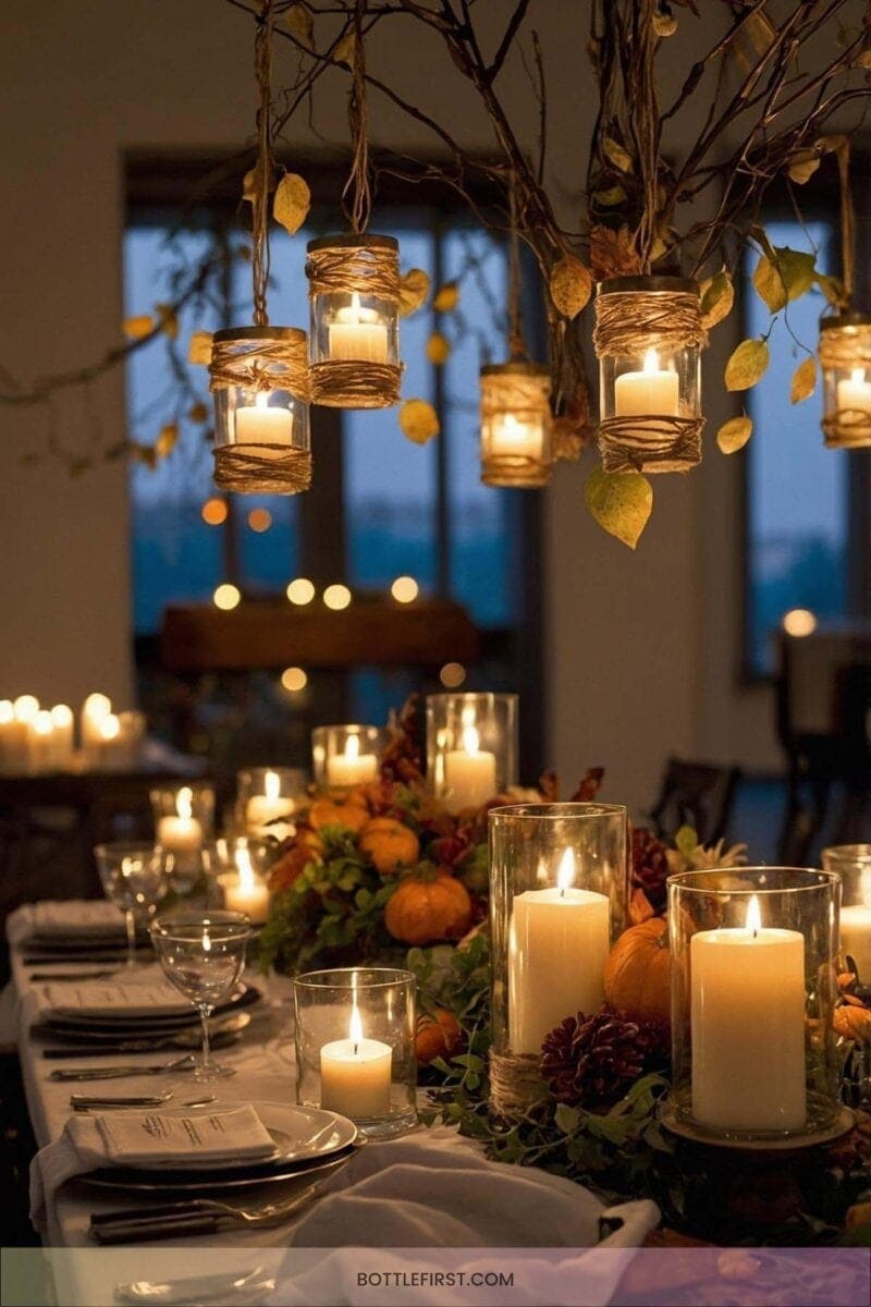 thanksgiving ideas decorating fall table - 34