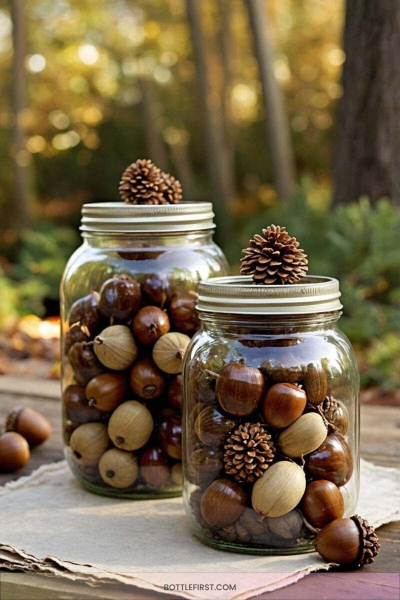 19. Acorn Jar Filler Ideas 1