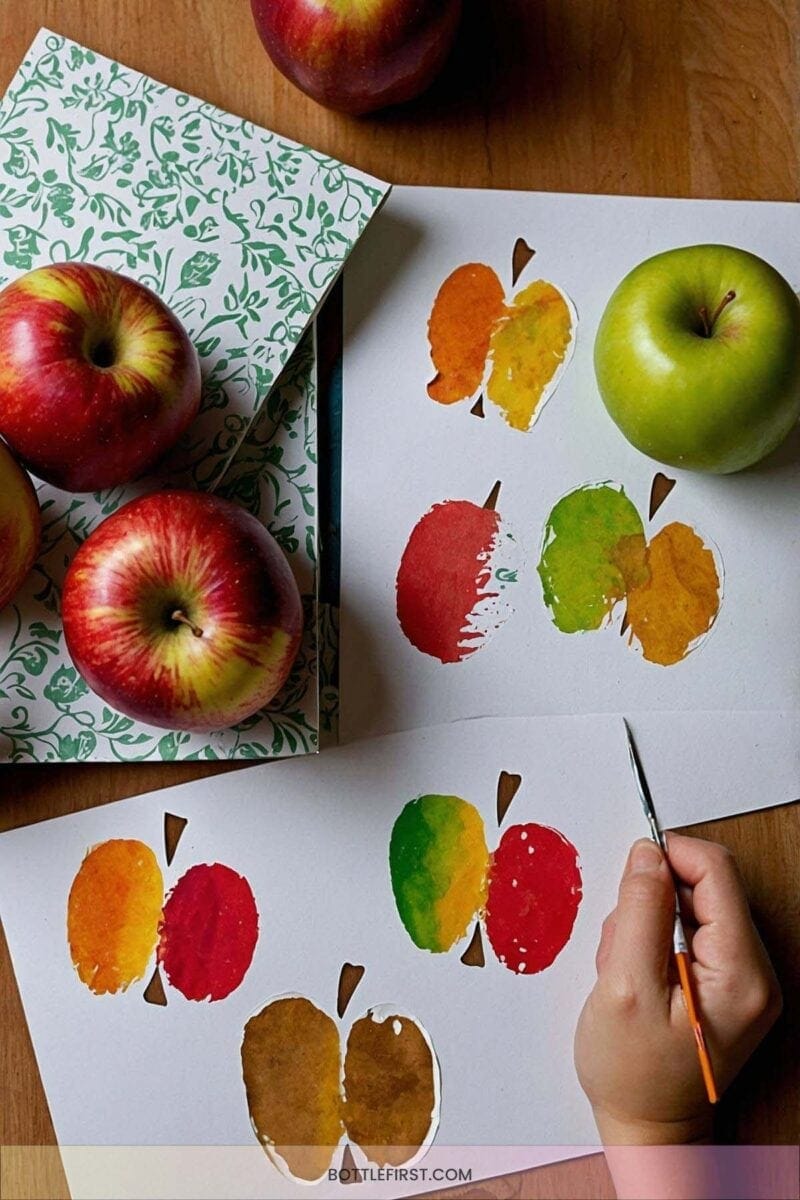 19. Apple Stamping Art 2