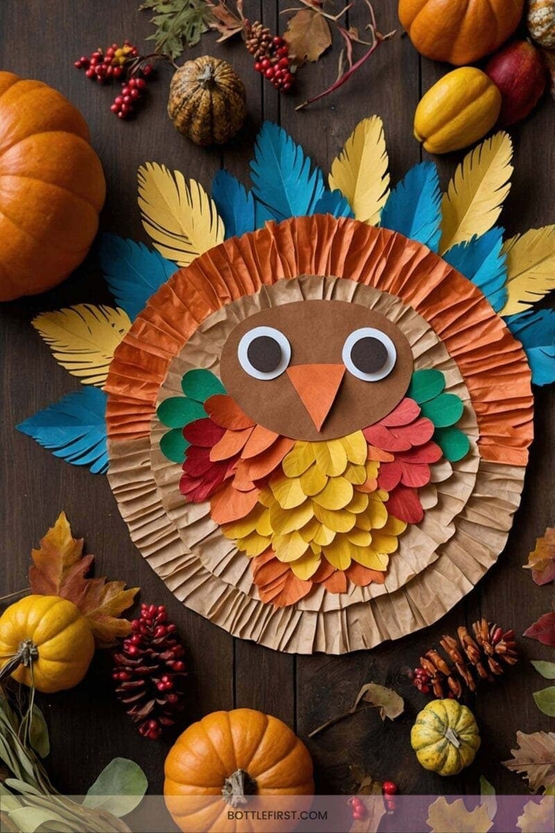 2. Turkey Handprint Crafts 2